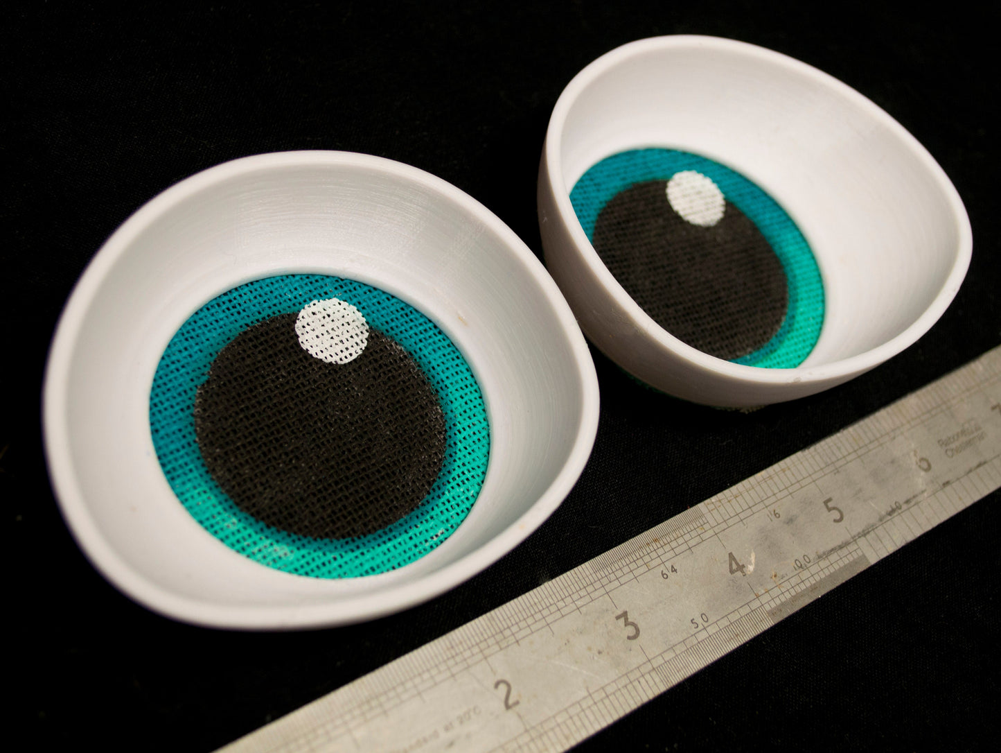 Large Toony follow me eyes for costumes, fursuits and mascots, 1 pair (Many colours and custom painted options) Waterproof
