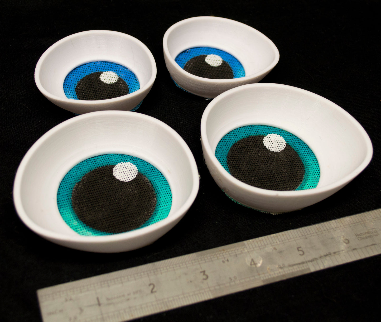 Large Toony follow me eyes for costumes, fursuits and mascots, 1 pair (Many colours and custom painted options) Waterproof