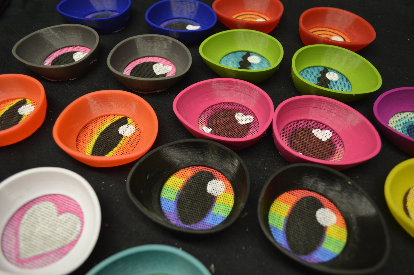 Custom painted Toony eyes for costumes, (regular and large options) fursuits and mascots (1 pair) Waterproof