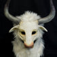 Custom painted hooded Awaykin mask with horns
