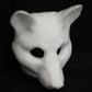 Slimline Fox soft foam head base for LARP costumes, mascots and fursuits.