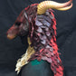 Awaykin Red Dragon: Made to order combat friendly Scaled LARP half mask