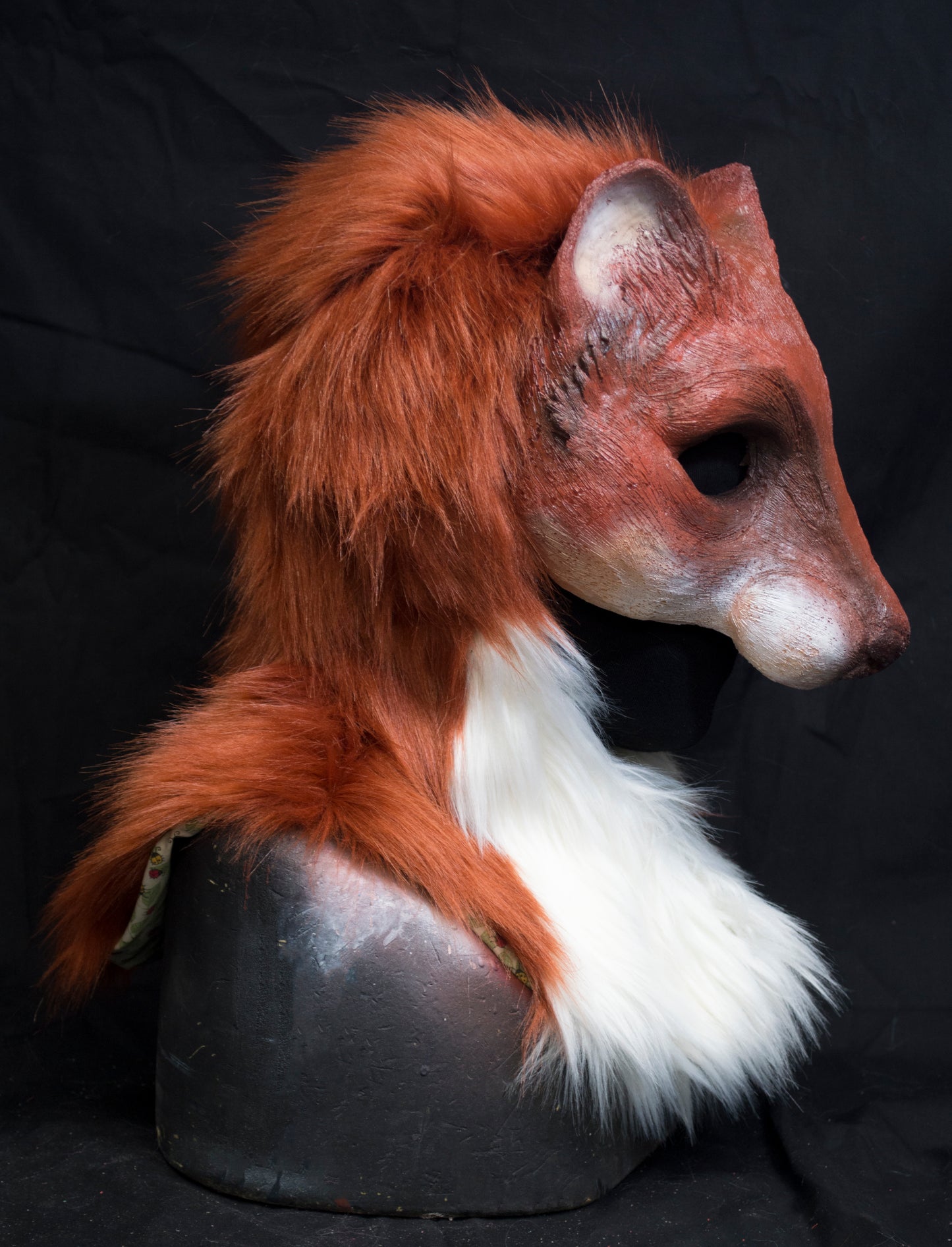 Awaykin Weasel : Made to order combat friendly LARP half mask (Copy)