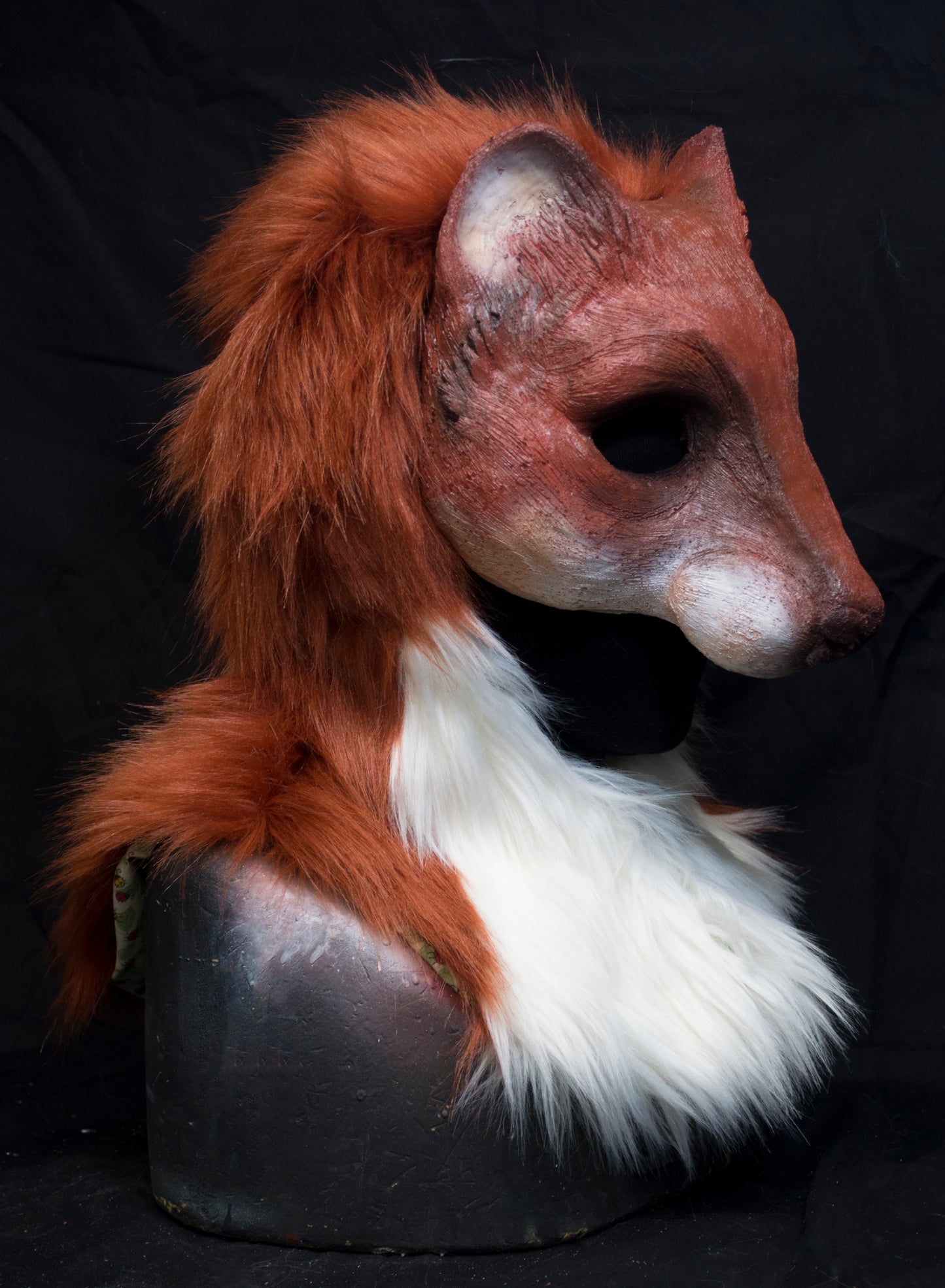 Awaykin Weasel : Made to order combat friendly LARP half mask (Copy)