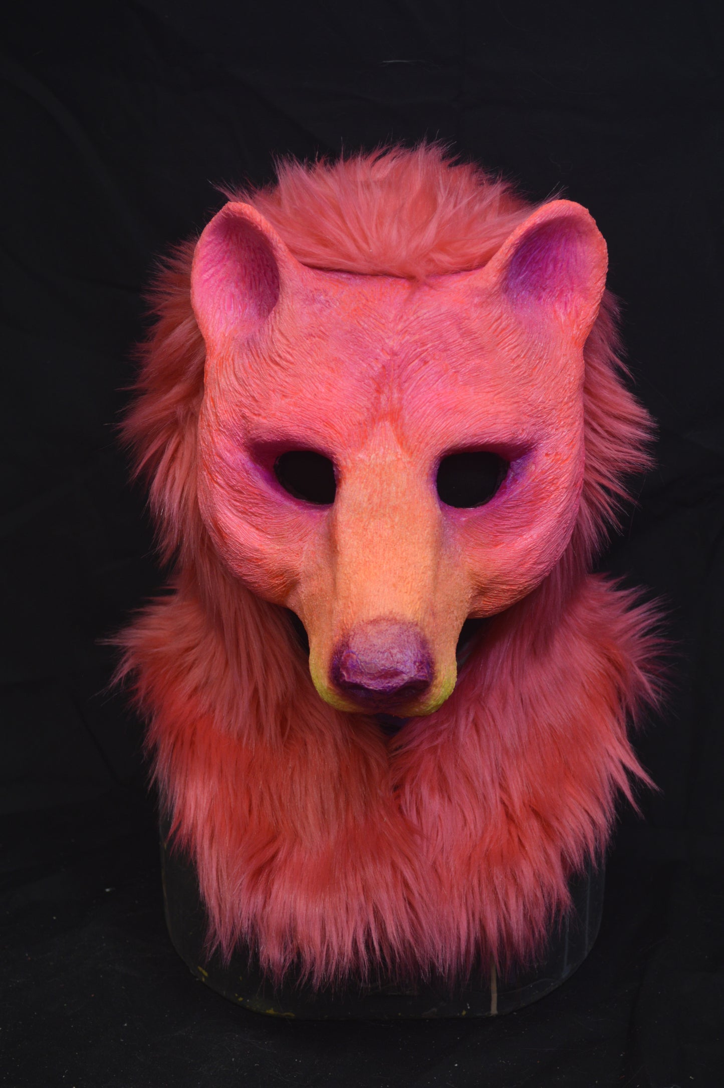 Custom painted hooded Awaykin mask