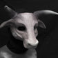 custom listing Bovine with horns Mask for LARP, soft foam