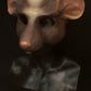 Brown and white rat / skaven mask for LARP, performance and costuming