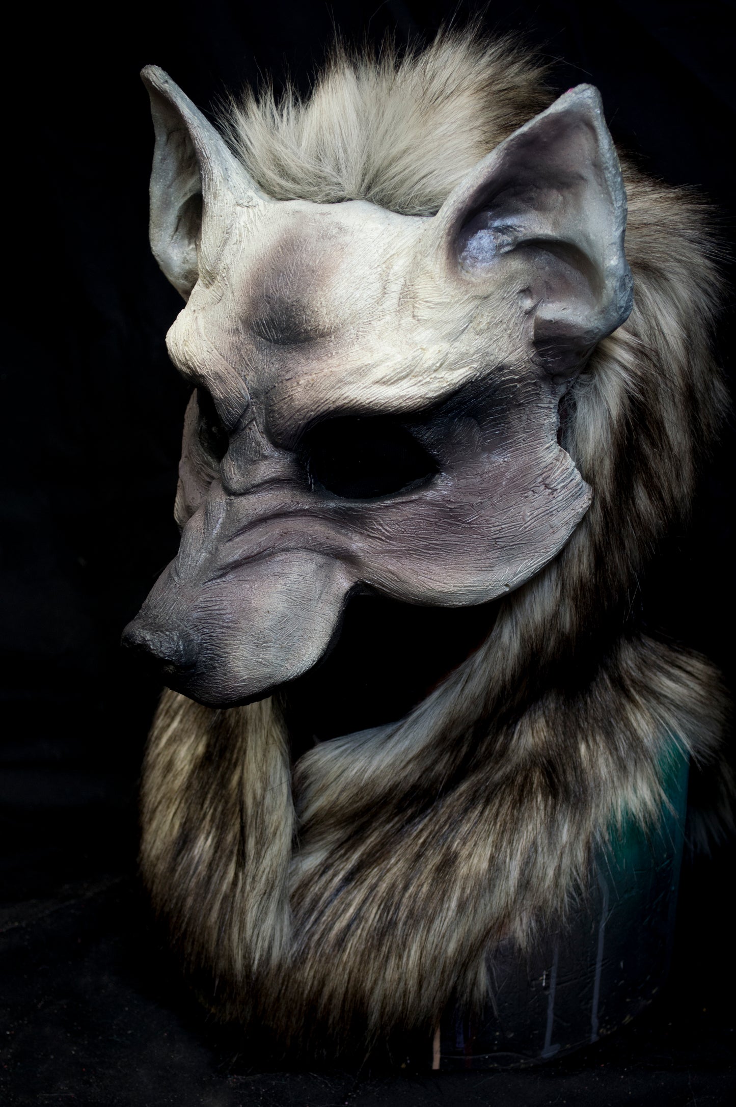 Custom painted hooded Awaykin mask