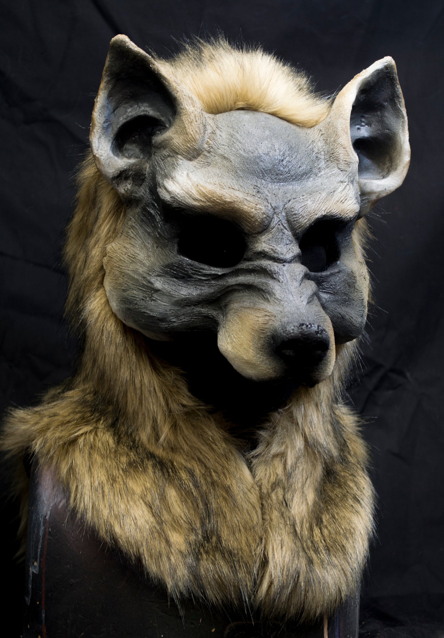 Custom painted hooded Awaykin mask
