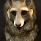 Awaykin Raccoon : Made to order combat friendly LARP half mask