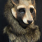 Awaykin Raccoon : Made to order combat friendly LARP half mask
