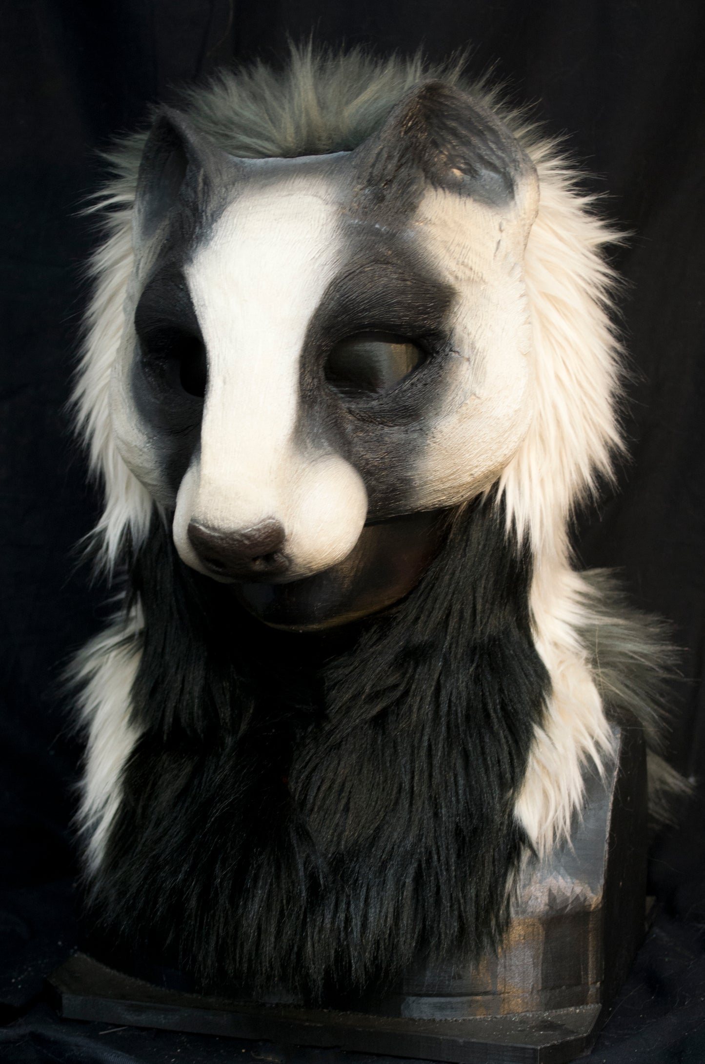 Awaykin Badger Made to order combat friendly LARP half mask