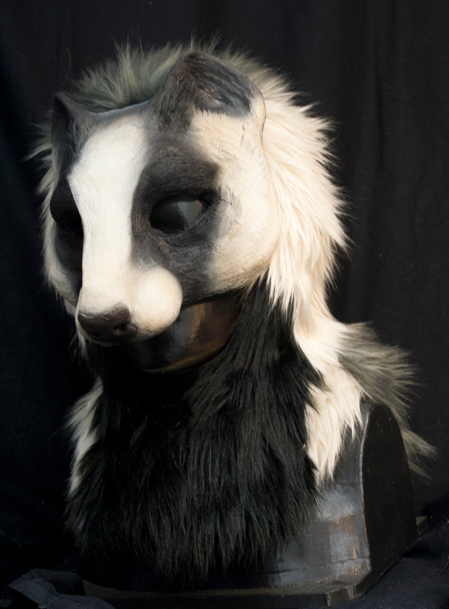 Awaykin Badger Made to order combat friendly LARP half mask