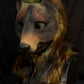 Awaykin Brown Bear Made to order combat friendly LARP half mask