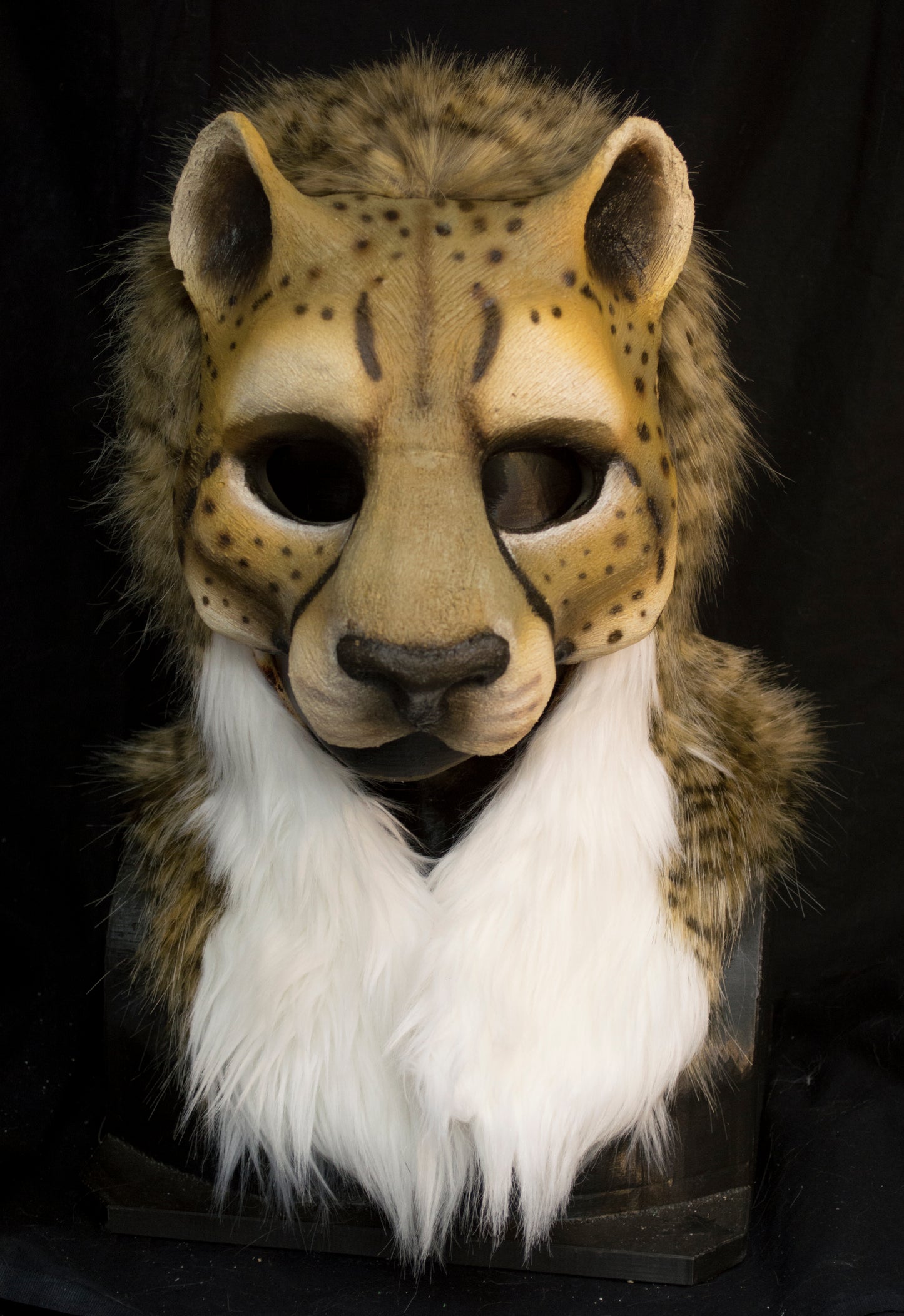 Awaykin Cheetah: Made to order combat friendly LARP half mask
