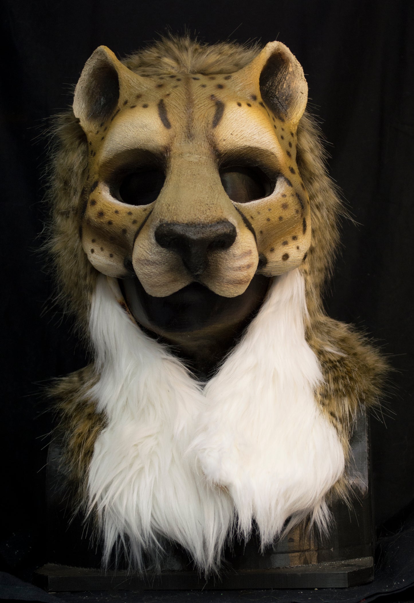 Awaykin Cheetah: Made to order combat friendly LARP half mask