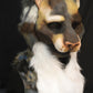 Awaykin Calico cat: Made to order combat friendly LARP half mask