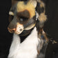 Awaykin Calico cat: Made to order combat friendly LARP half mask