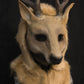 Awaykin Deer with small antlers: Made to order combat friendly LARP half mask