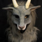 Awaykin Short horned Goat: Made to order combat friendly LARP half mask