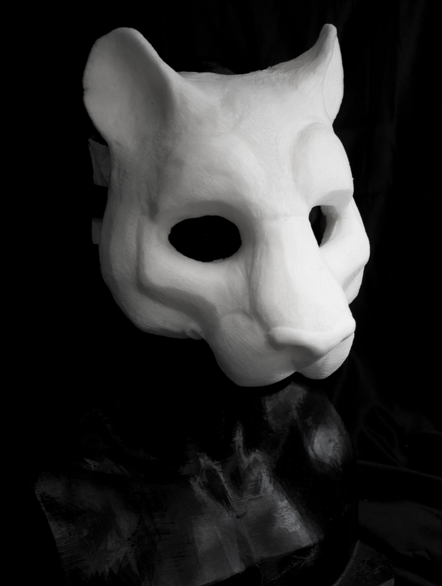 Large Feline, Lionin Mask for LARP, soft foam for safe combat