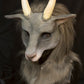Awaykin Short horned Goat: Made to order combat friendly LARP half mask