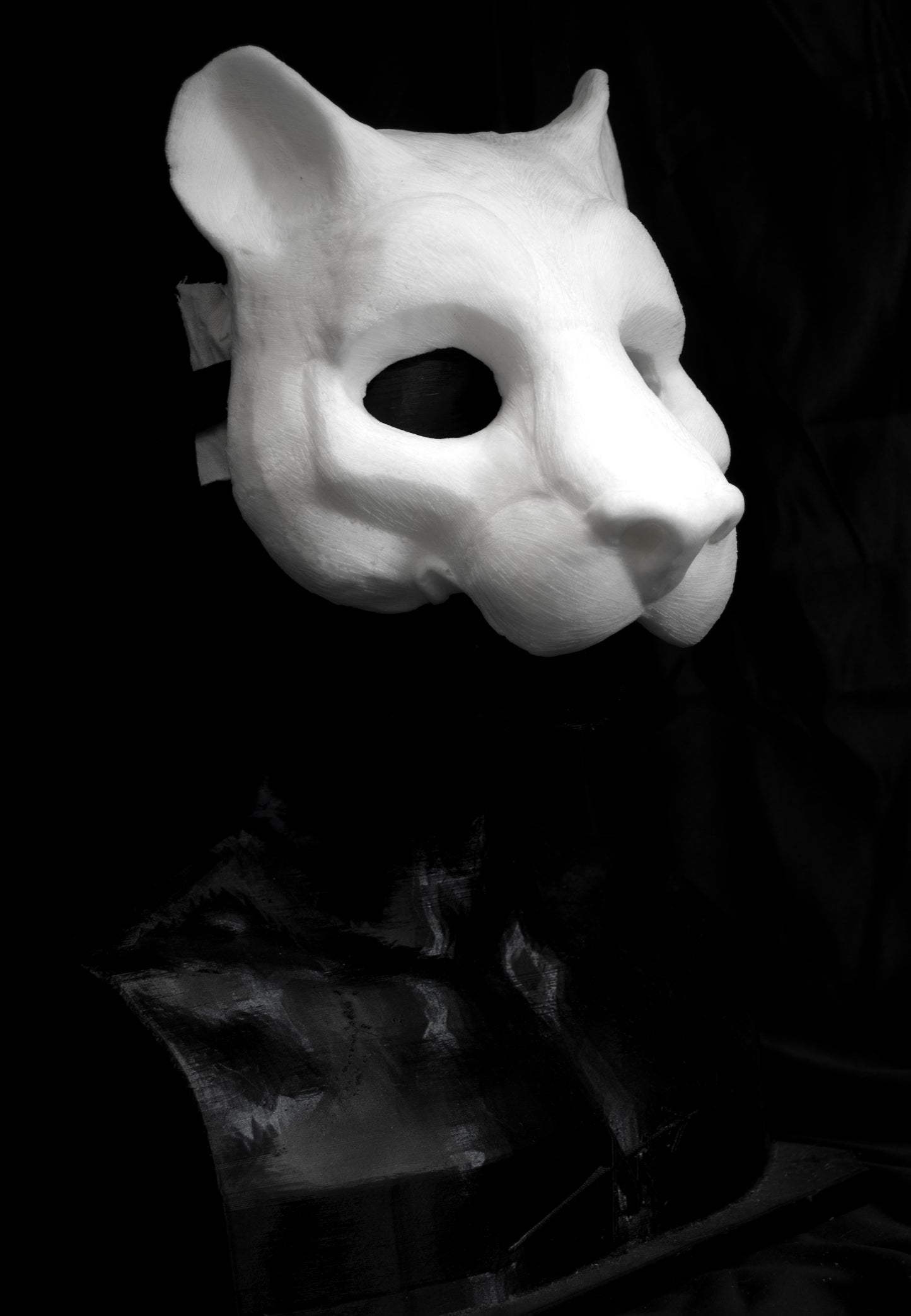 Large Feline, Lionin Mask for LARP, soft foam for safe combat