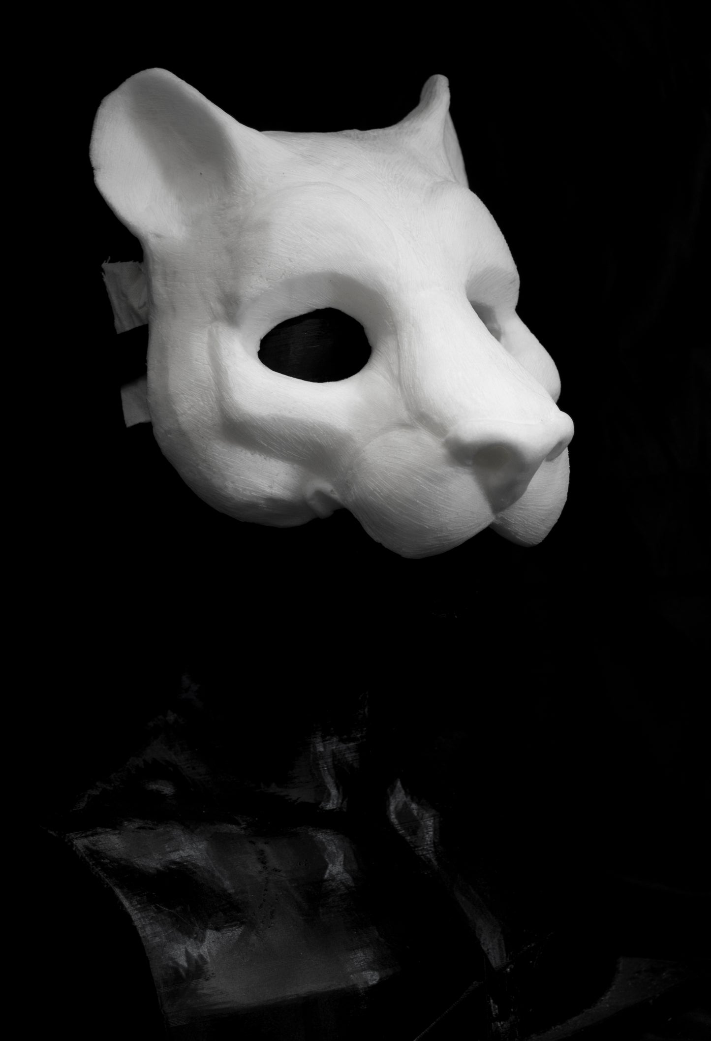 Large Feline, Lionin Mask for LARP, soft foam for safe combat