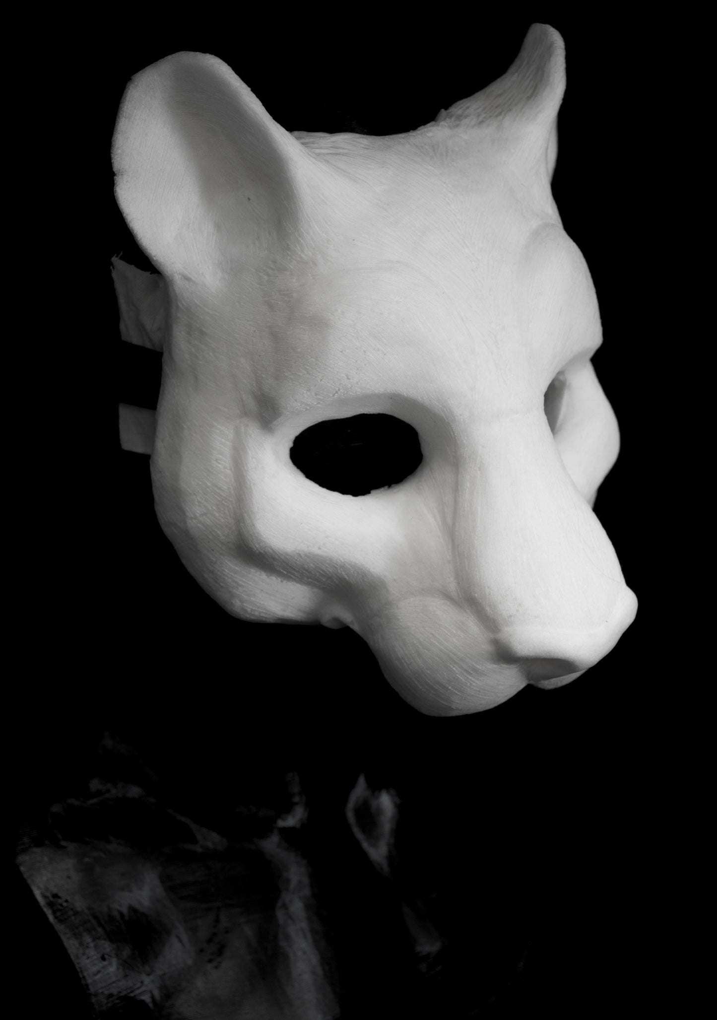 Large Feline, Lionin Mask for LARP, soft foam for safe combat