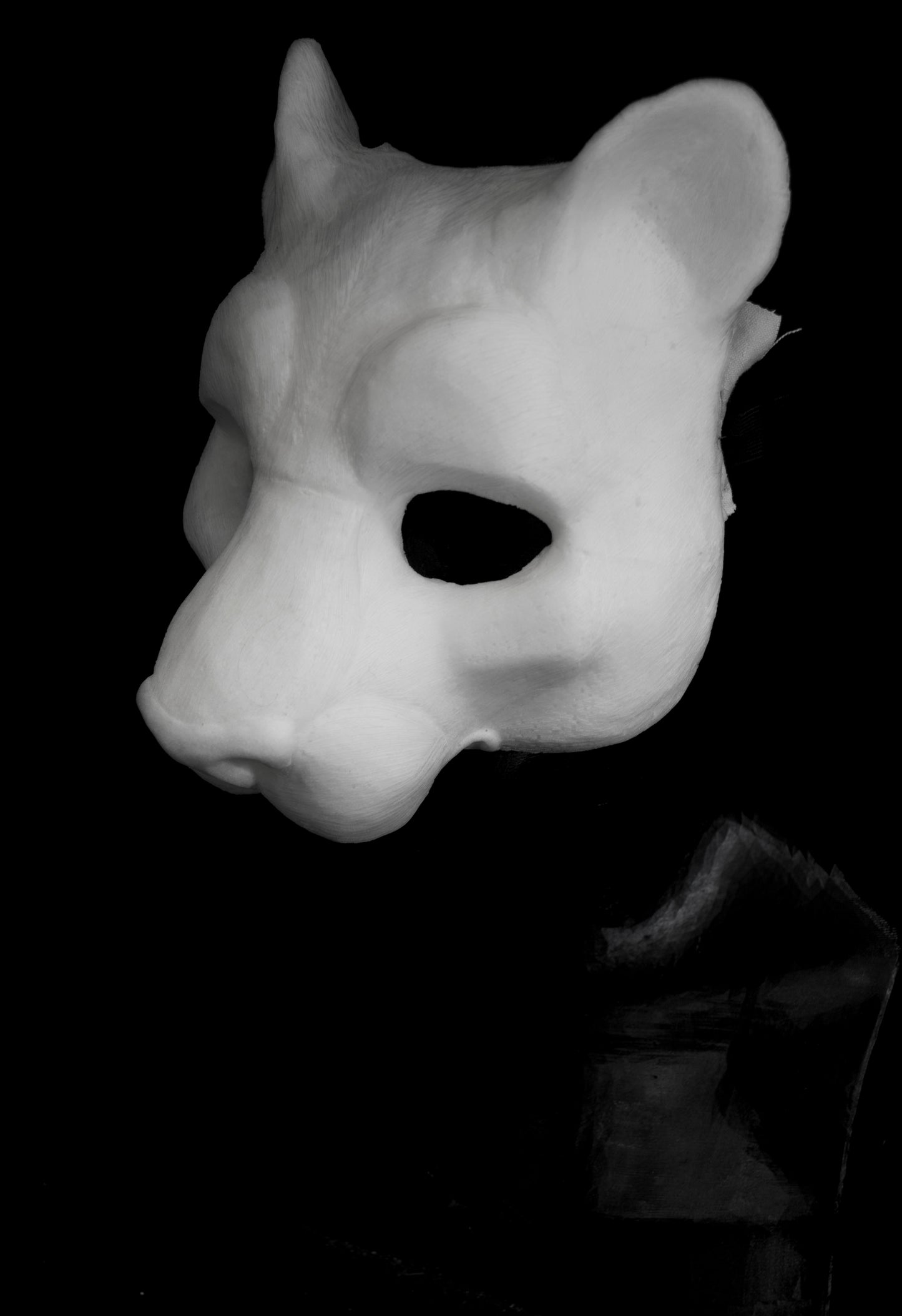 Large Feline, Lionin Mask for LARP, soft foam for safe combat