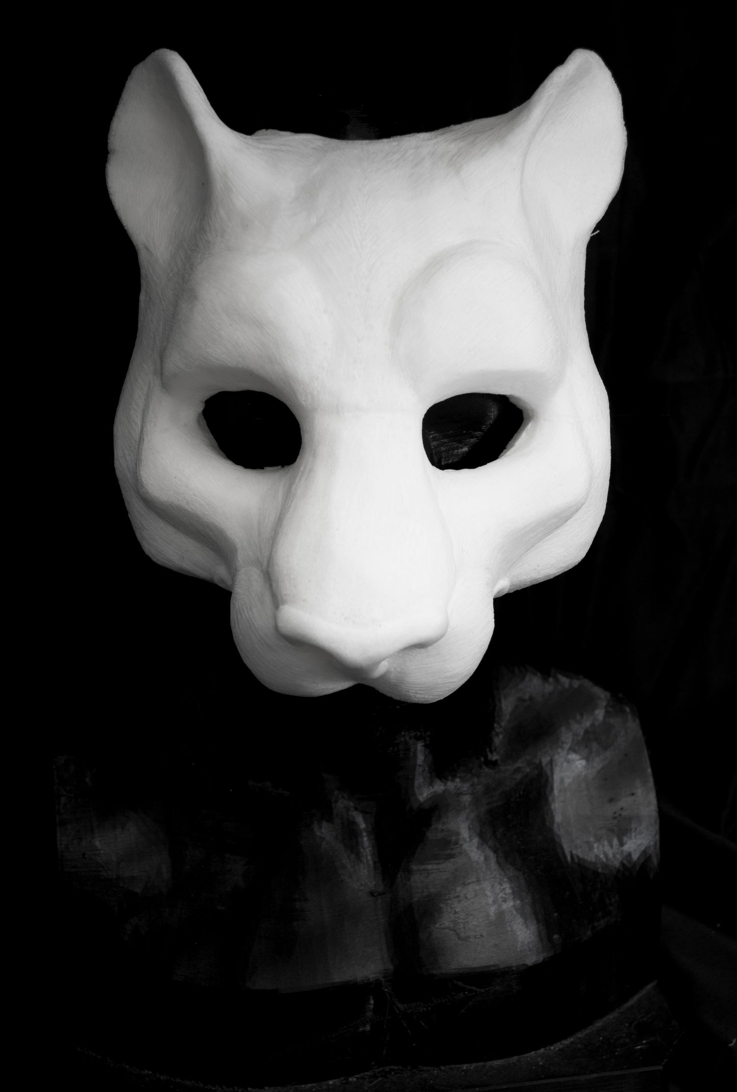 Large Feline, Lionin Mask for LARP, soft foam for safe combat