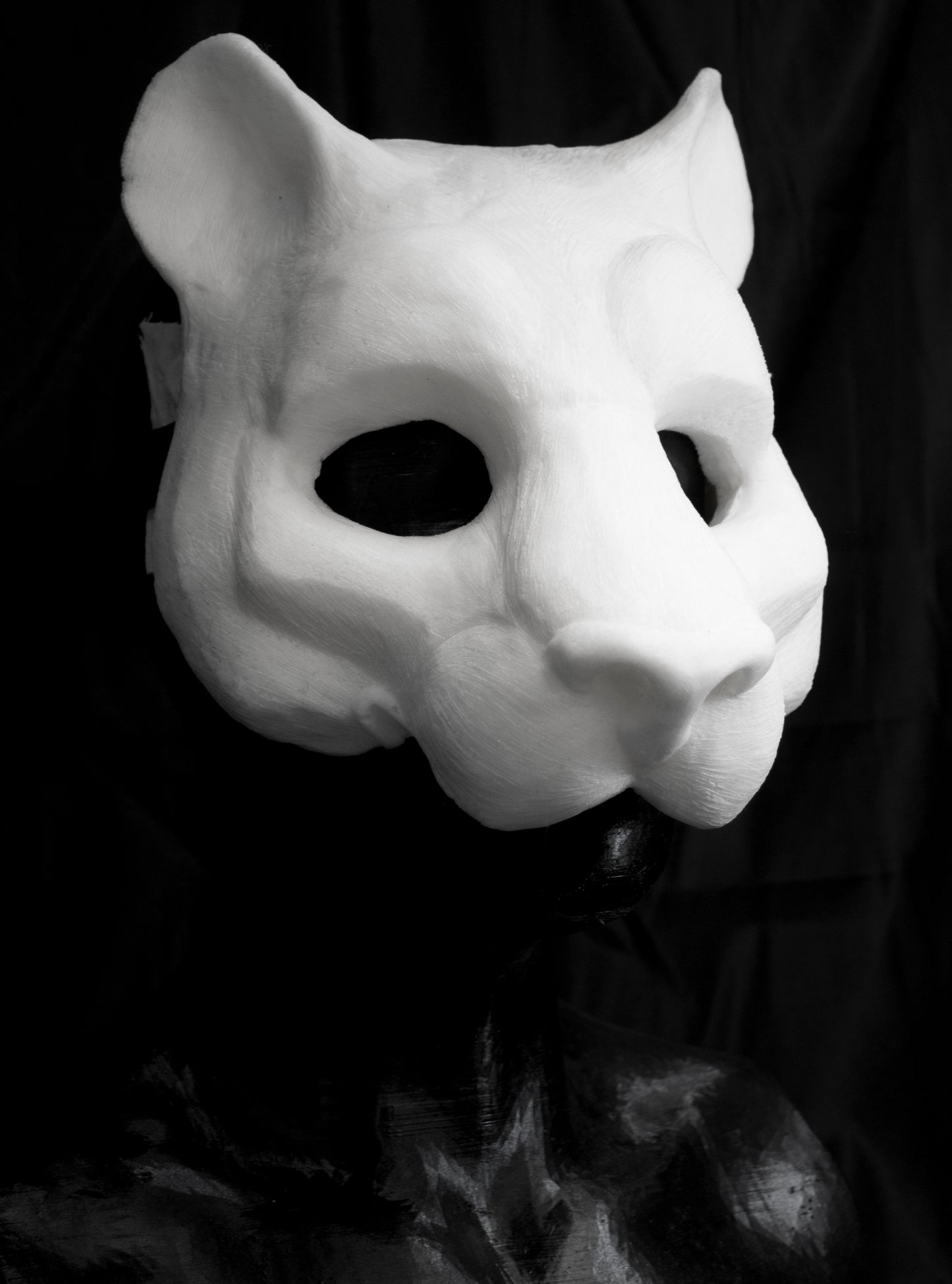 Large Feline, Lionin Mask for LARP, soft foam for safe combat