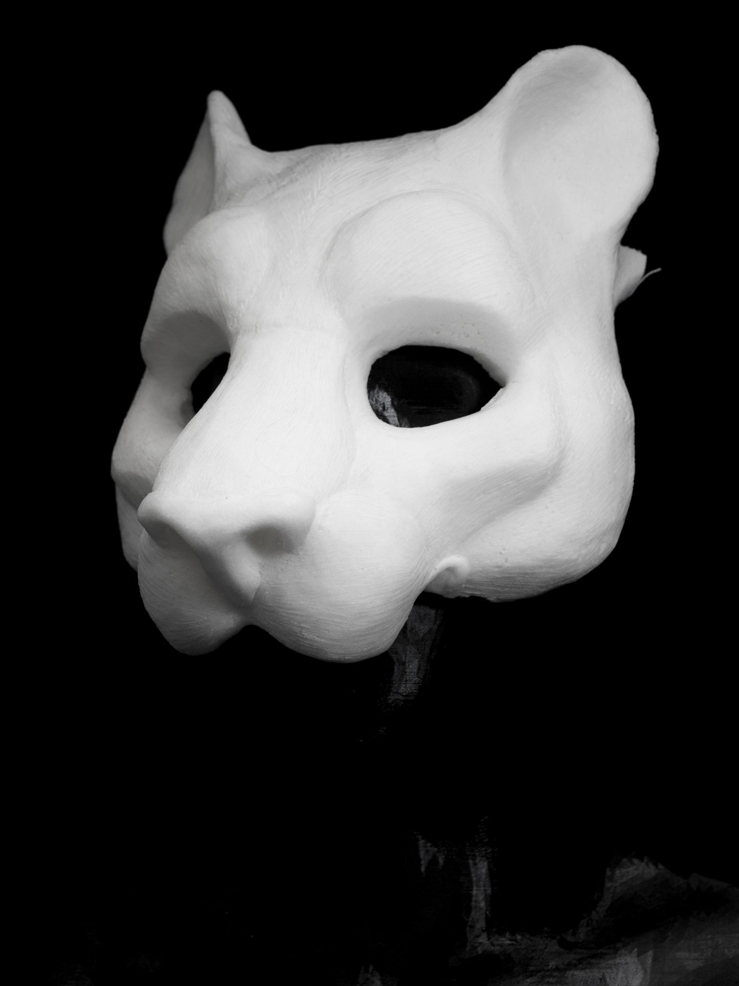 Large Feline, Lionin Mask for LARP, soft foam for safe combat