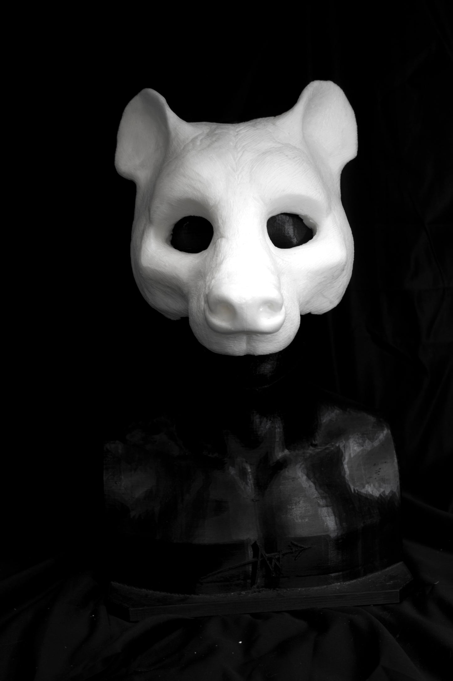 Hyena Mask for LARP, soft foam
