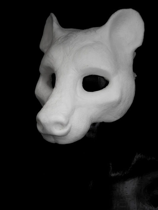 Hyena Mask for LARP, soft foam