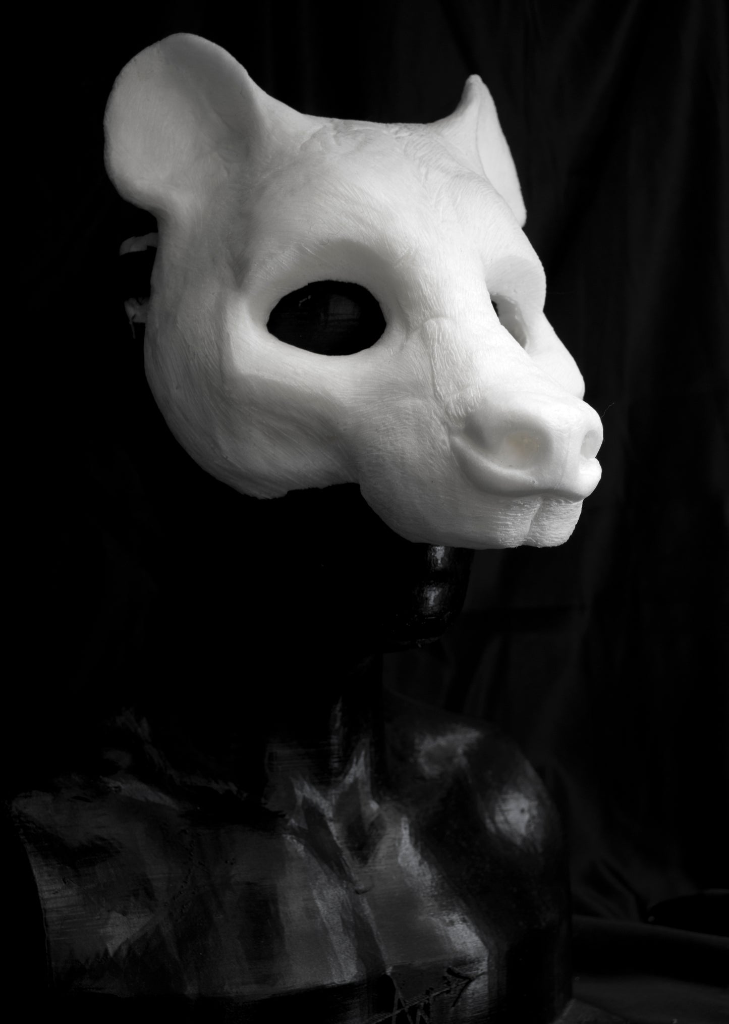 Hyena Mask for LARP, soft foam