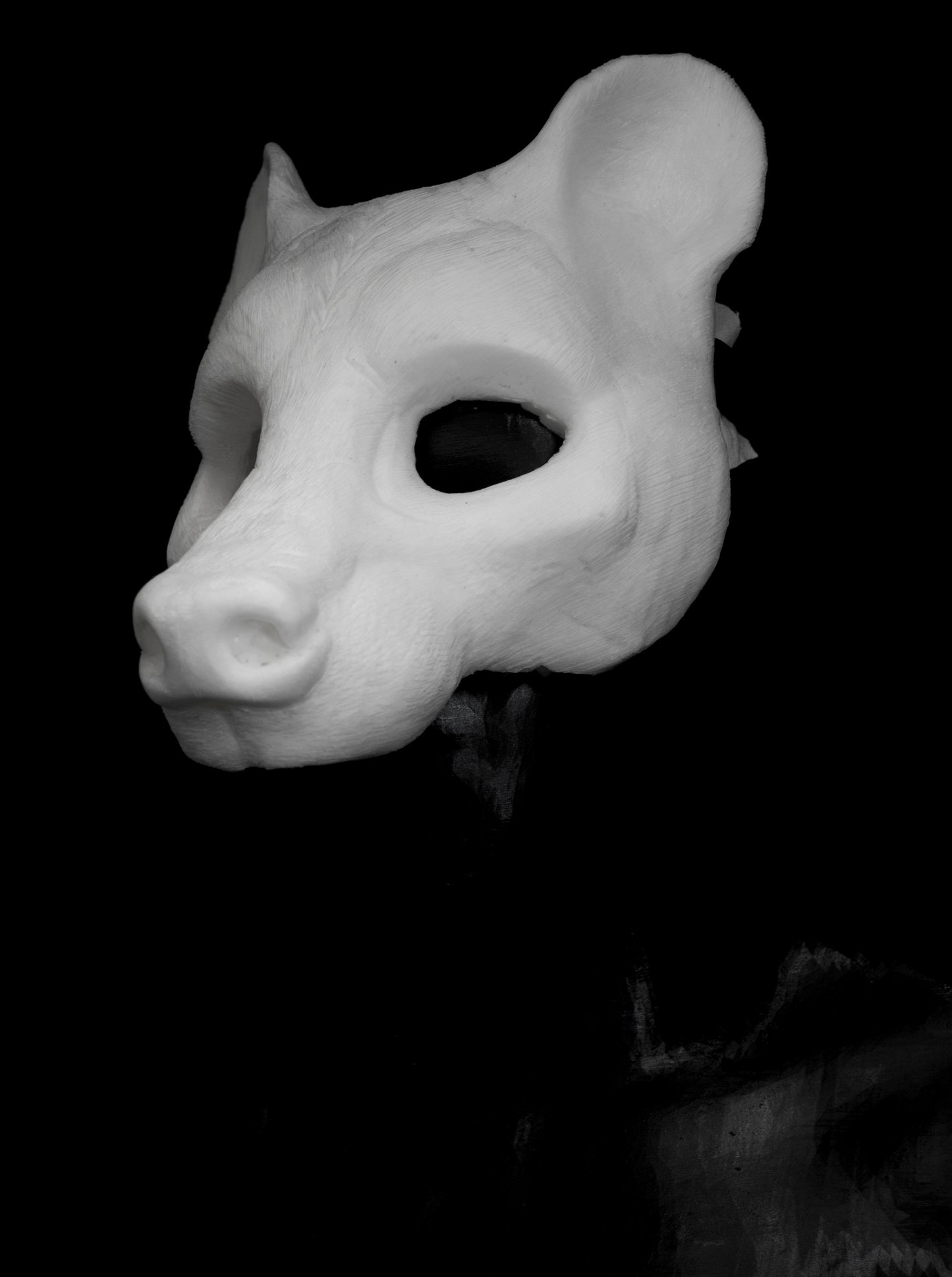 Hyena Mask for LARP, soft foam