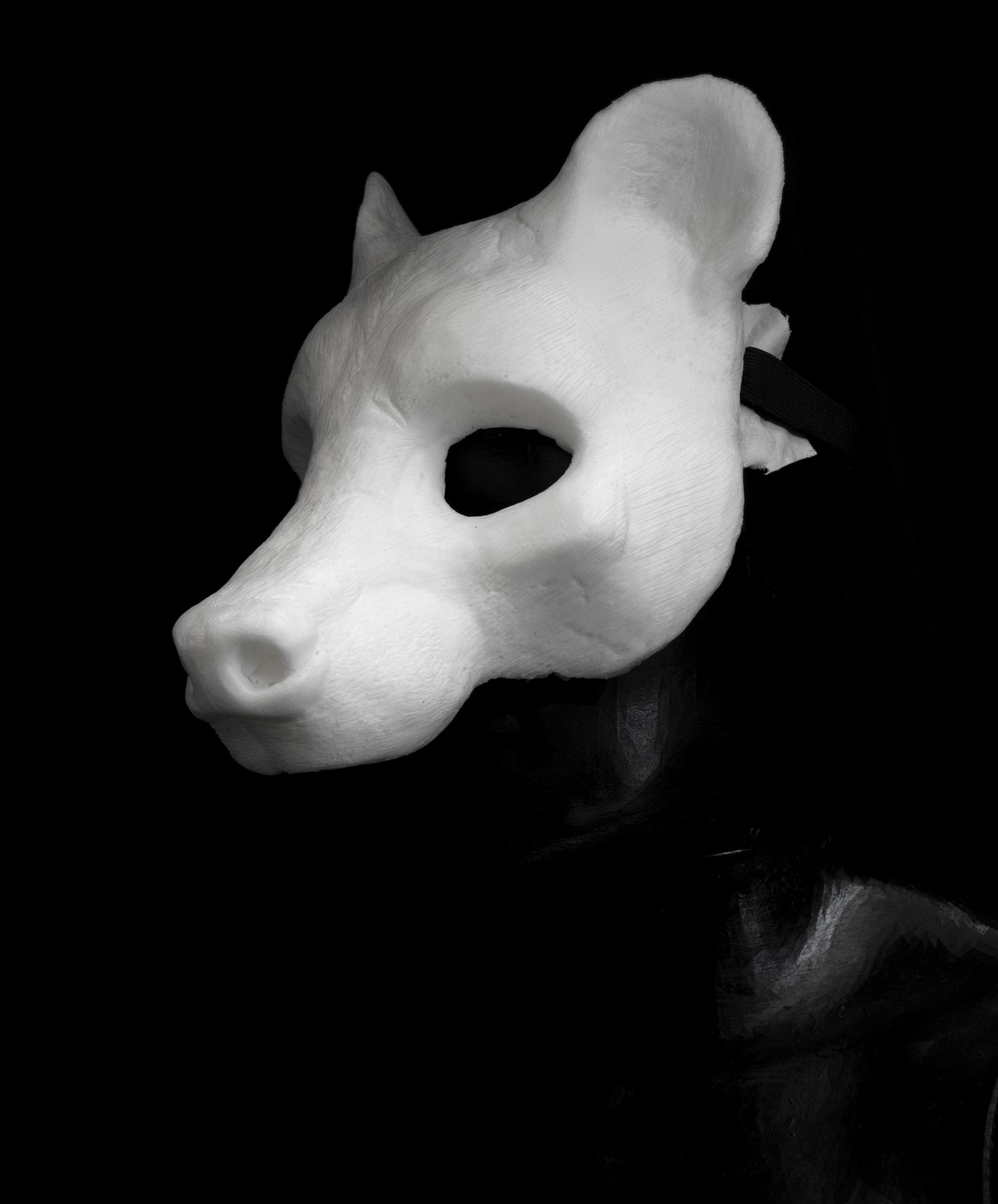 Hyena Mask for LARP, soft foam