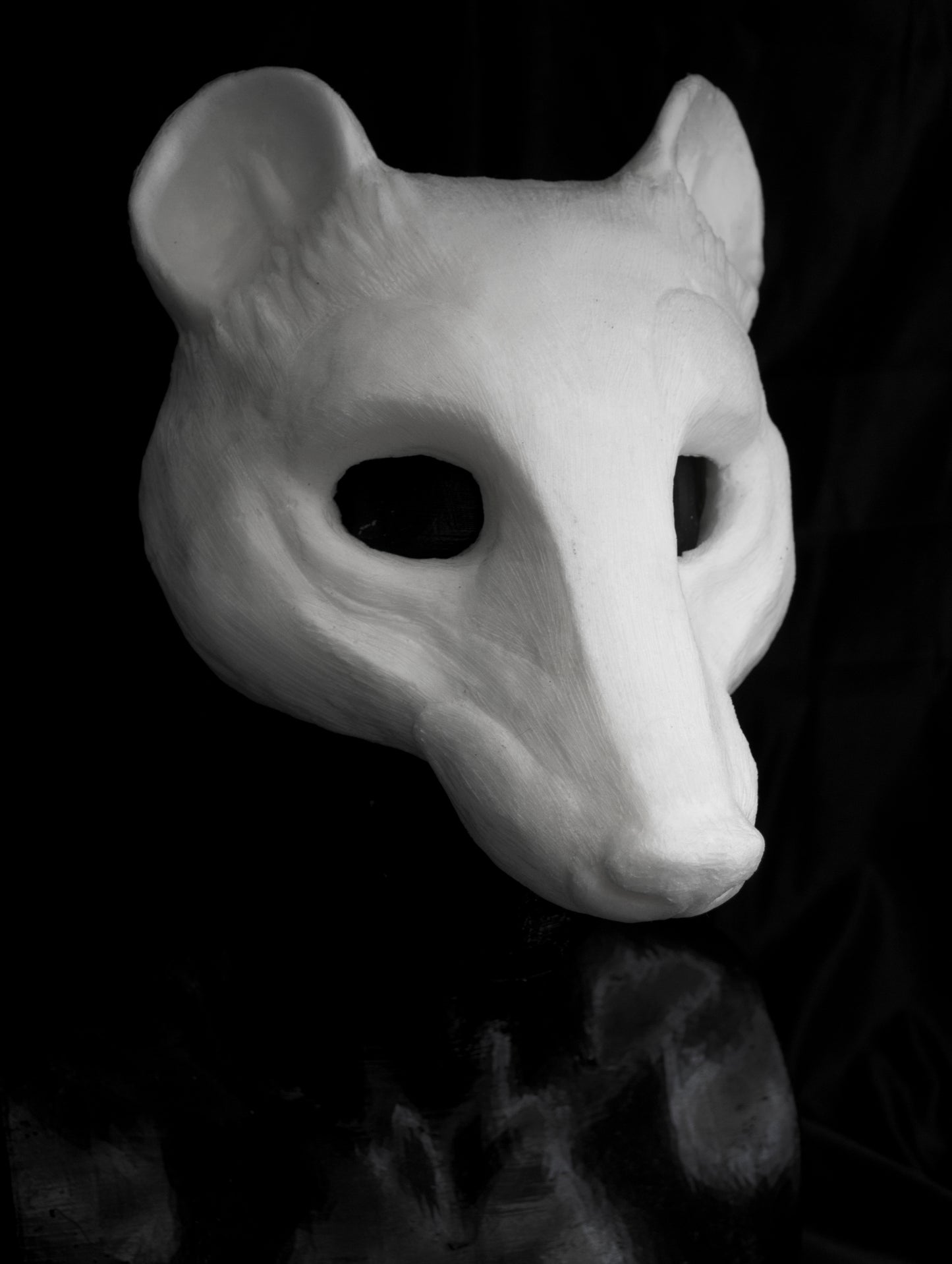 Opossum Mask for LARP, soft foam for safe combat