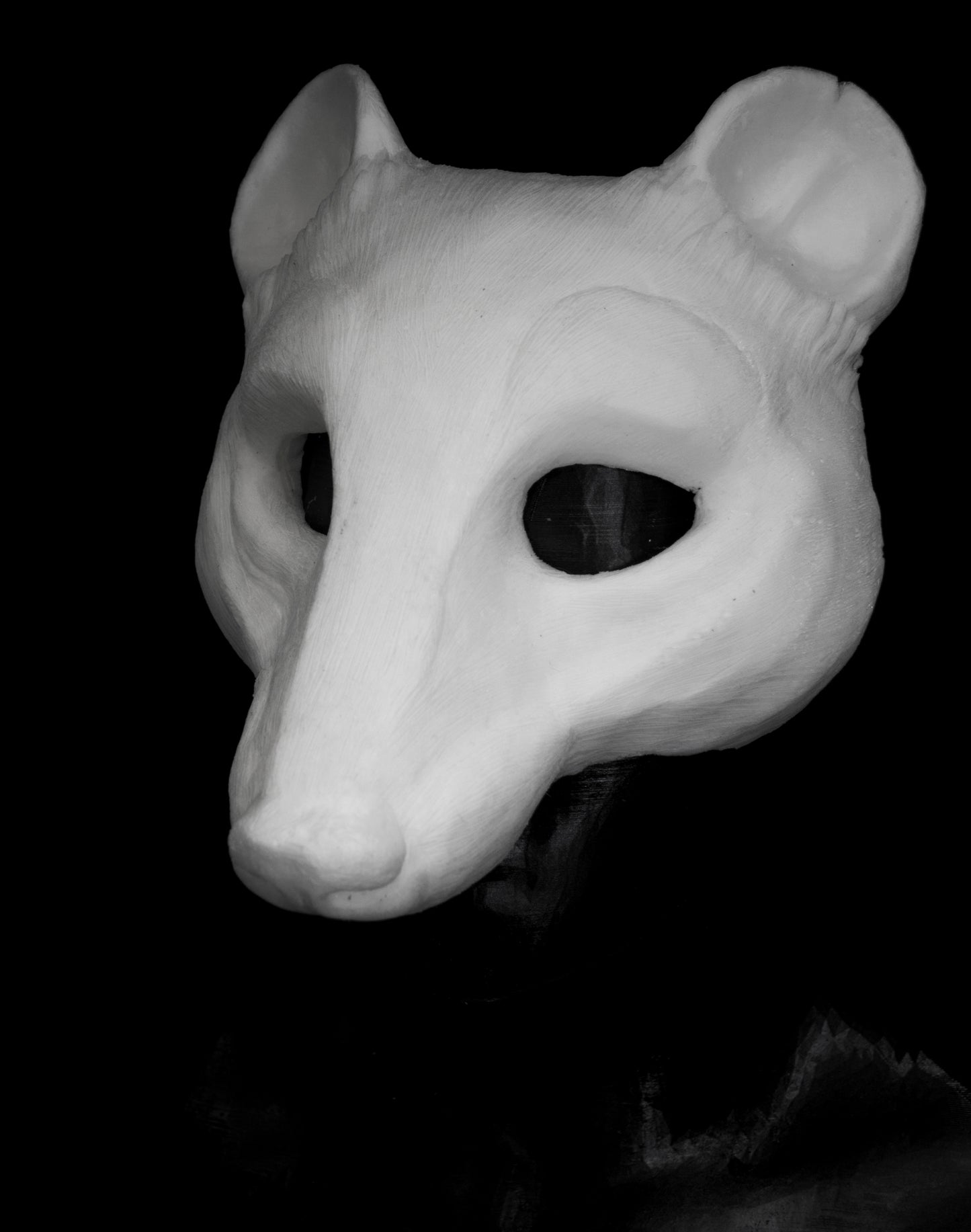 Opossum Mask for LARP, soft foam for safe combat
