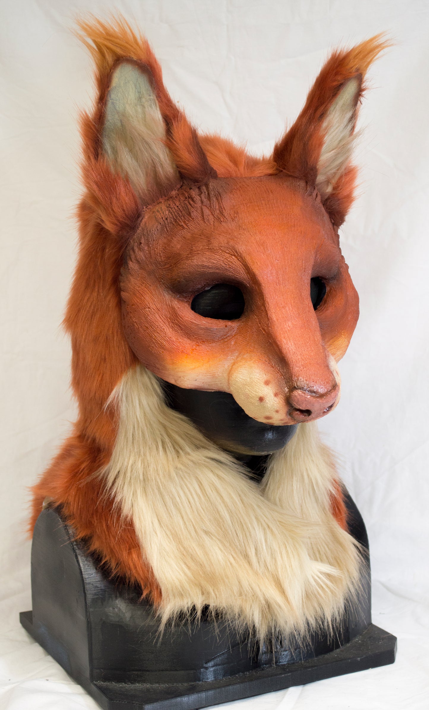 Awaykin Red Squirrel: Made to order combat friendly LARP half mask