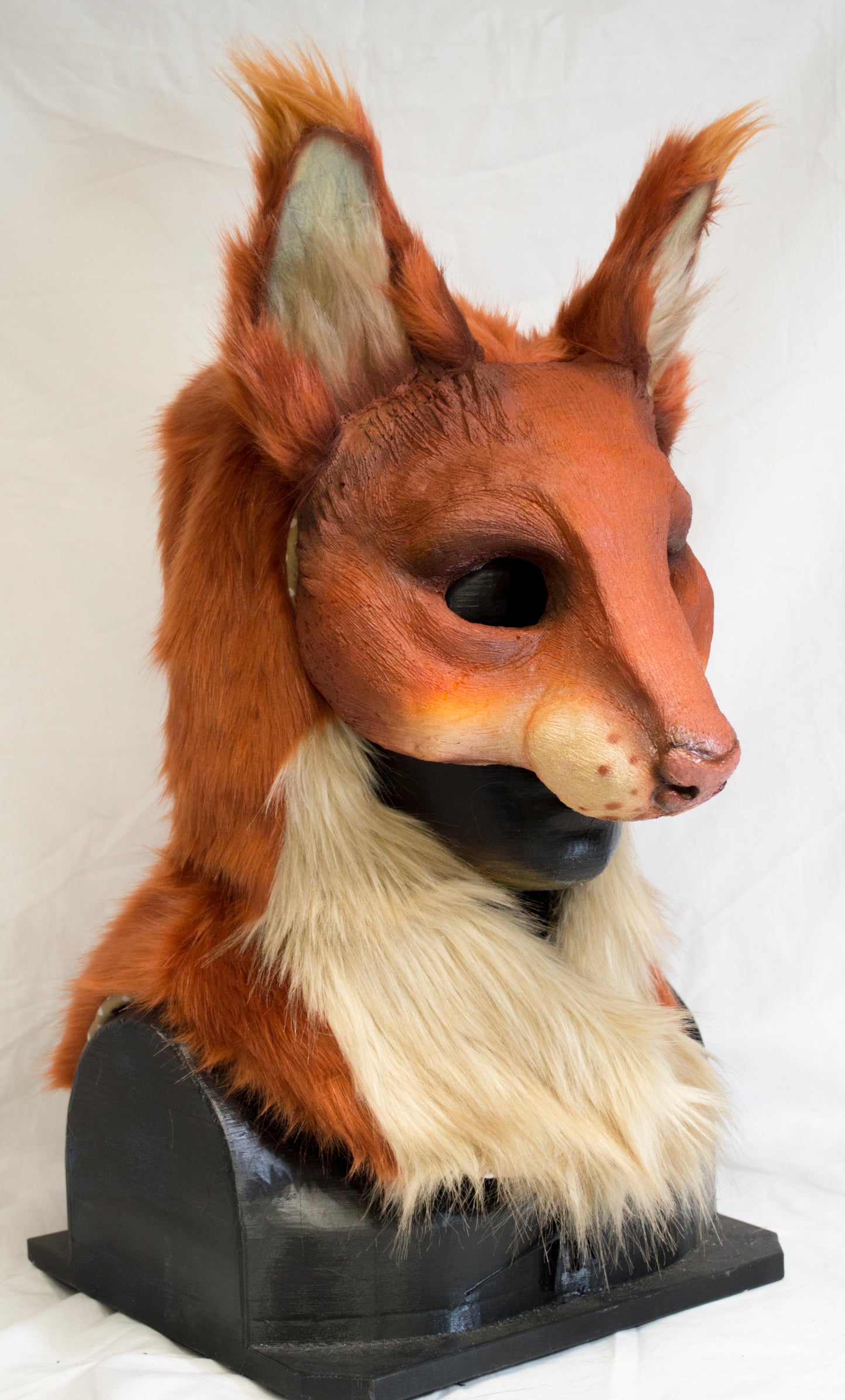 Awaykin Red Squirrel: Made to order combat friendly LARP half mask