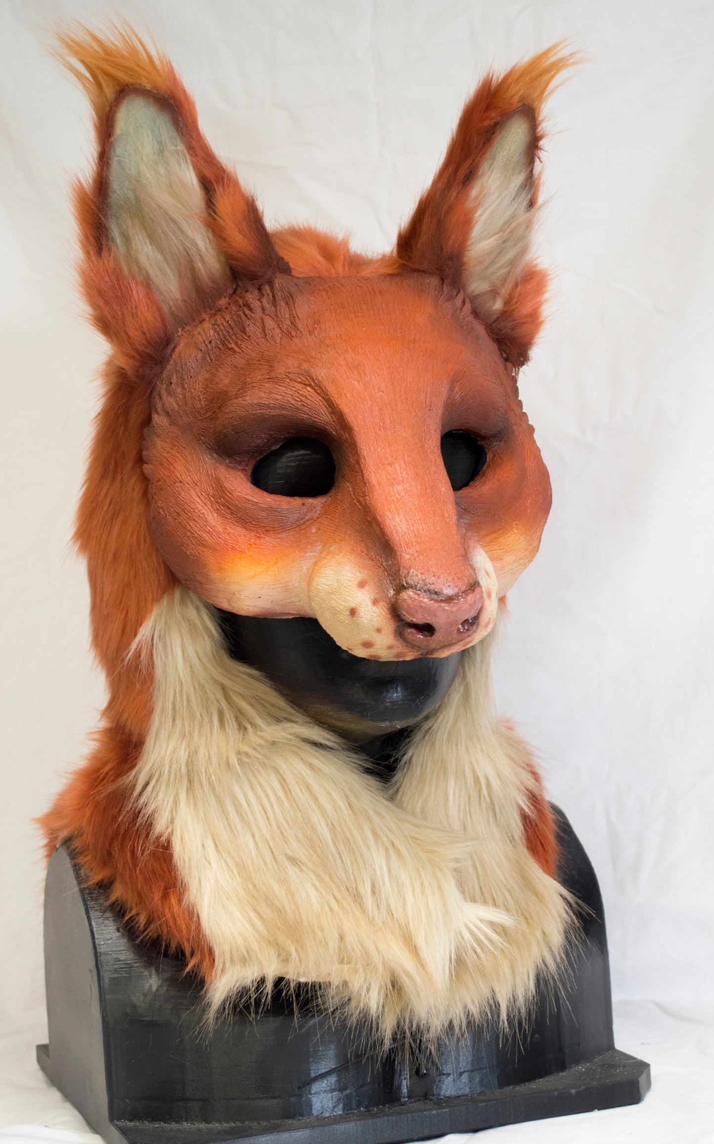 Awaykin Red Squirrel: Made to order combat friendly LARP half mask