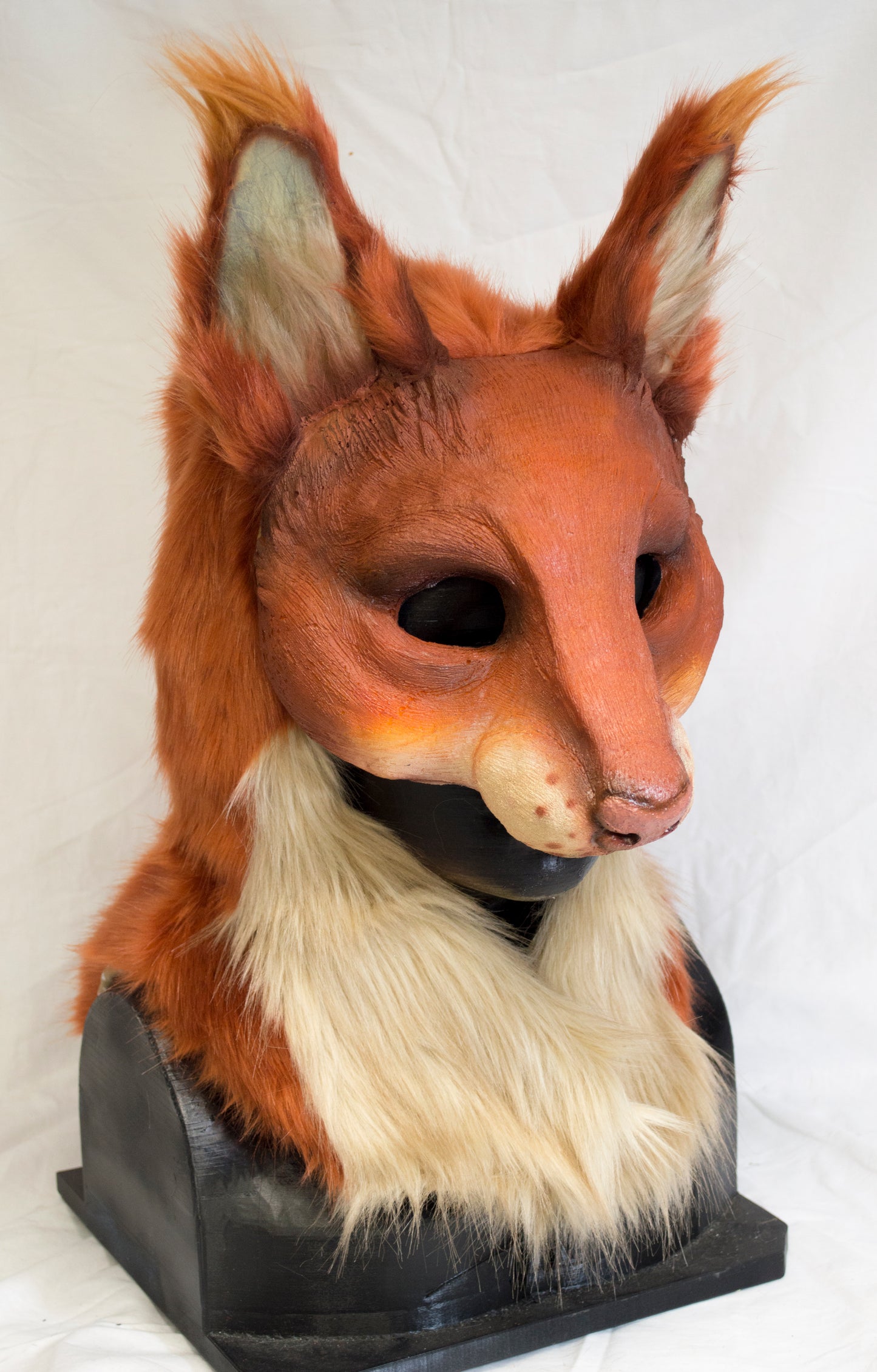 Awaykin Red Squirrel: Made to order combat friendly LARP half mask