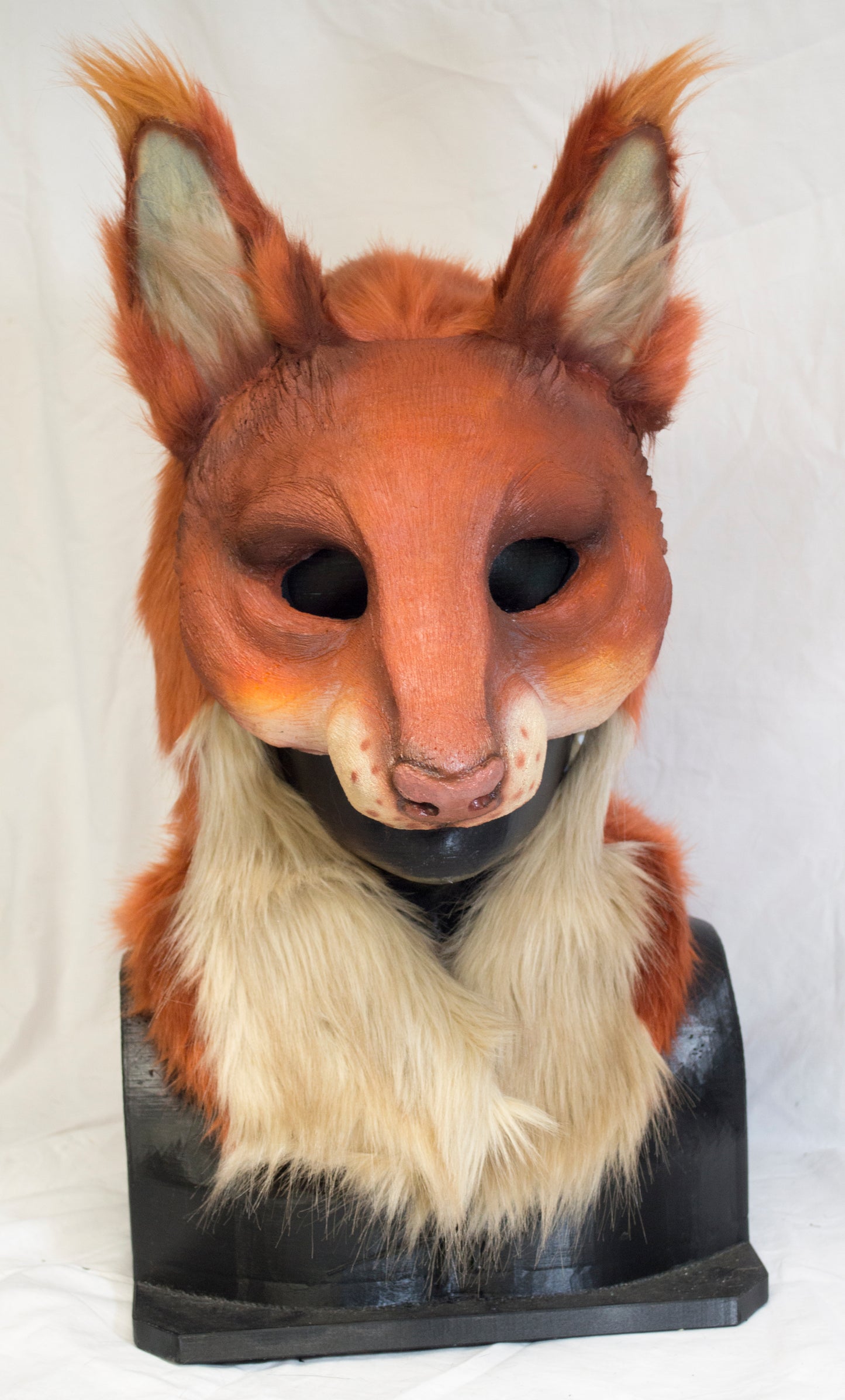 Awaykin Red Squirrel: Made to order combat friendly LARP half mask