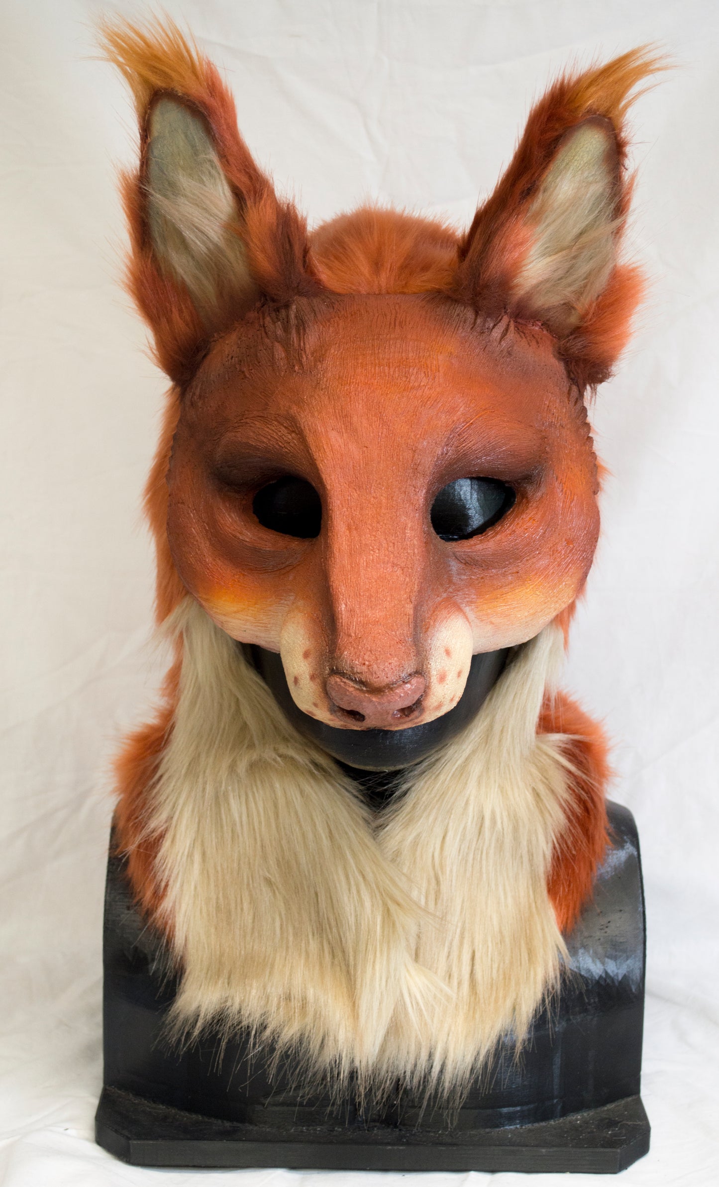 Awaykin Red Squirrel: Made to order combat friendly LARP half mask