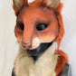 Awaykin Red Squirrel: Made to order combat friendly LARP half mask