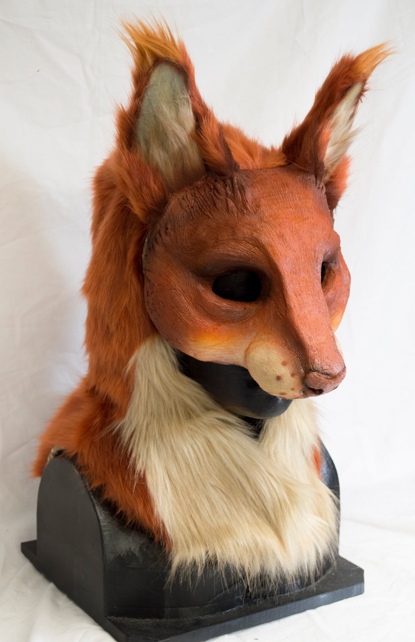 Awaykin Red Squirrel: Made to order combat friendly LARP half mask