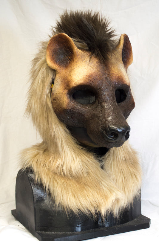 Awaykin Hyena Made to order combat friendly LARP half mask