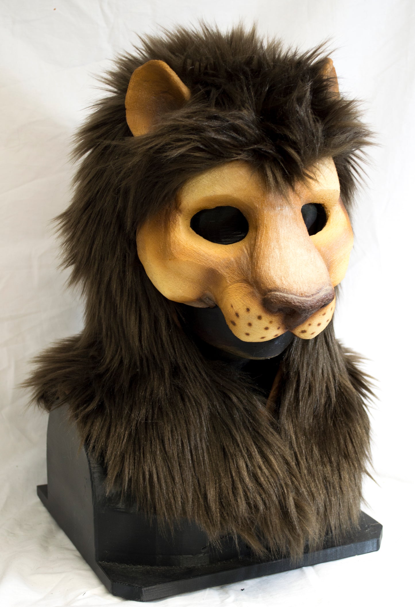 Awaykin Lion Made to order combat friendly LARP half mask
